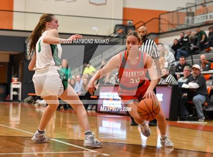Thumbnail 2 in IHSAA Sectional Semi-Final Frankton vs. Yorktown photogallery.