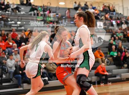 Thumbnail 1 in IHSAA Sectional Semi-Final Frankton vs. Yorktown photogallery.