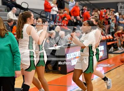 Thumbnail 1 in IHSAA Sectional Semi-Final Frankton vs. Yorktown photogallery.