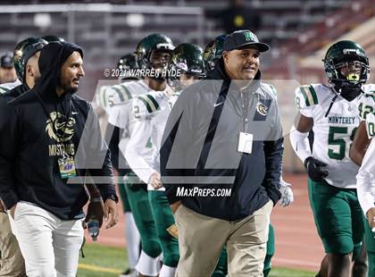 Thumbnail 1 in Central Catholic vs. Monterey Trail (CIF SJS D2 Final) photogallery.