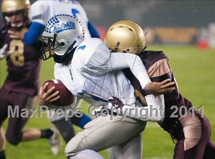 Thumbnail 1 in Brookside Christian vs. Bishop's (CIF State D4 Final) photogallery.
