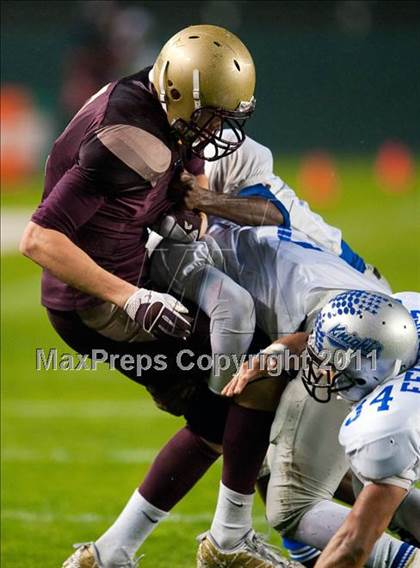 Thumbnail 2 in Brookside Christian vs. Bishop's (CIF State D4 Final) photogallery.