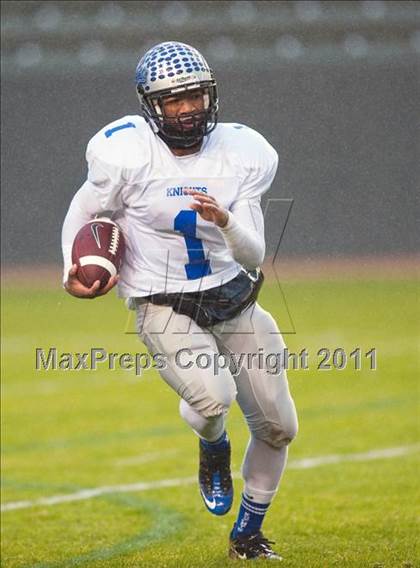 Thumbnail 3 in Brookside Christian vs. Bishop's (CIF State D4 Final) photogallery.