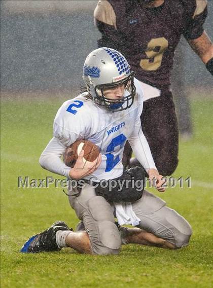 Thumbnail 3 in Brookside Christian vs. Bishop's (CIF State D4 Final) photogallery.