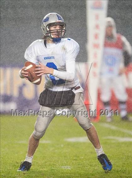 Thumbnail 2 in Brookside Christian vs. Bishop's (CIF State D4 Final) photogallery.