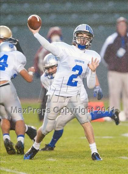 Thumbnail 1 in Brookside Christian vs. Bishop's (CIF State D4 Final) photogallery.