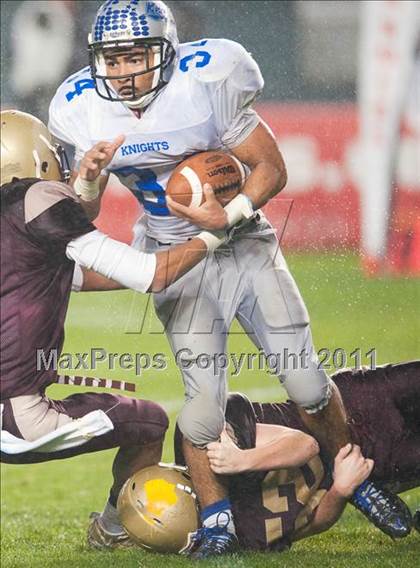 Thumbnail 1 in Brookside Christian vs. Bishop's (CIF State D4 Final) photogallery.