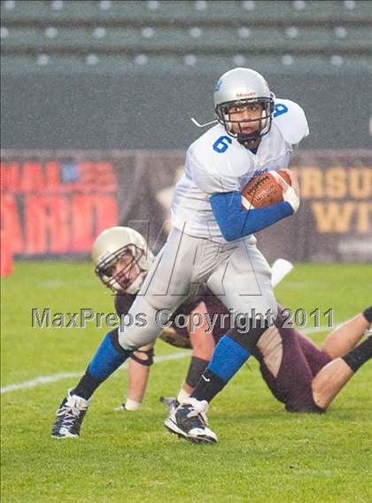 Thumbnail 3 in Brookside Christian vs. Bishop's (CIF State D4 Final) photogallery.