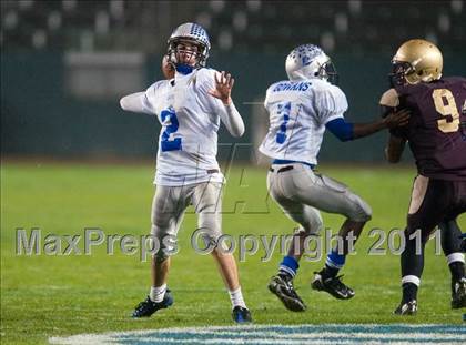 Thumbnail 2 in Brookside Christian vs. Bishop's (CIF State D4 Final) photogallery.
