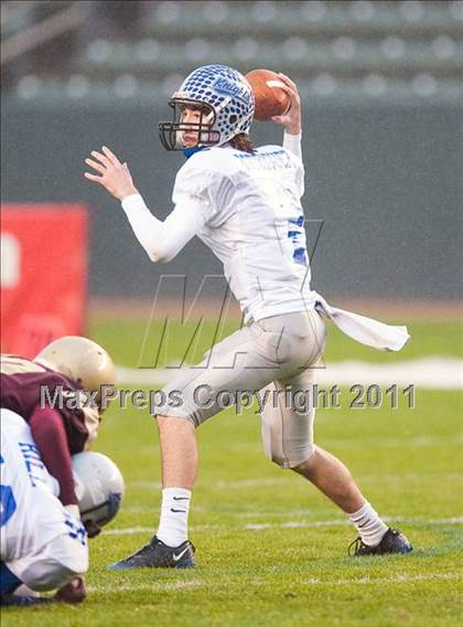 Thumbnail 2 in Brookside Christian vs. Bishop's (CIF State D4 Final) photogallery.
