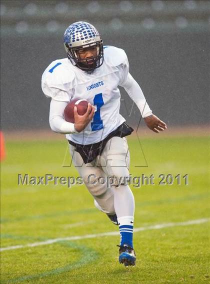 Thumbnail 2 in Brookside Christian vs. Bishop's (CIF State D4 Final) photogallery.