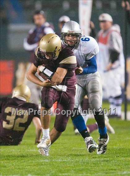 Thumbnail 1 in Brookside Christian vs. Bishop's (CIF State D4 Final) photogallery.