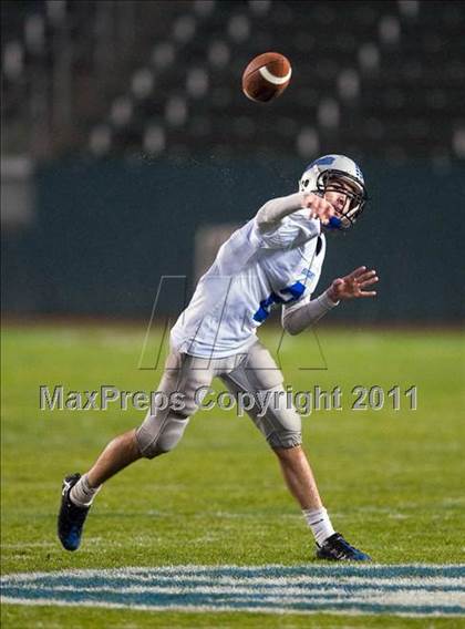 Thumbnail 2 in Brookside Christian vs. Bishop's (CIF State D4 Final) photogallery.