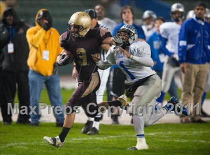 Thumbnail 2 in Brookside Christian vs. Bishop's (CIF State D4 Final) photogallery.