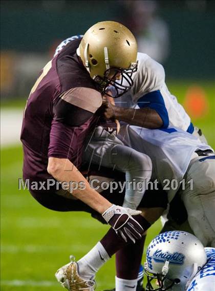 Thumbnail 3 in Brookside Christian vs. Bishop's (CIF State D4 Final) photogallery.