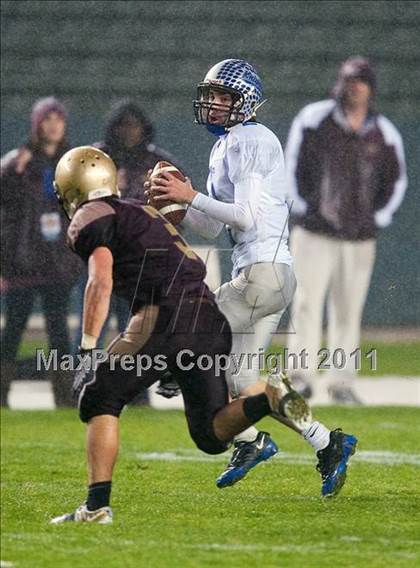 Thumbnail 3 in Brookside Christian vs. Bishop's (CIF State D4 Final) photogallery.