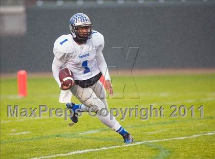 Thumbnail 2 in Brookside Christian vs. Bishop's (CIF State D4 Final) photogallery.