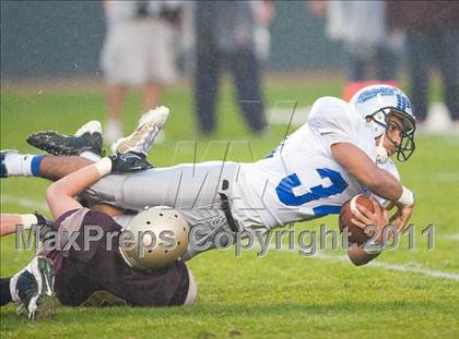 Thumbnail 2 in Brookside Christian vs. Bishop's (CIF State D4 Final) photogallery.