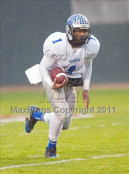 Thumbnail 1 in Brookside Christian vs. Bishop's (CIF State D4 Final) photogallery.