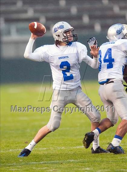 Thumbnail 2 in Brookside Christian vs. Bishop's (CIF State D4 Final) photogallery.