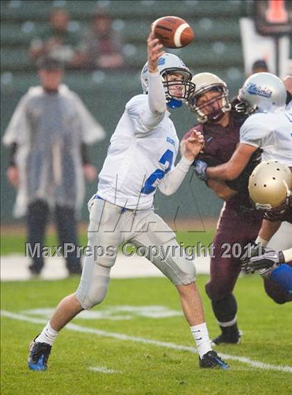 Thumbnail 1 in Brookside Christian vs. Bishop's (CIF State D4 Final) photogallery.