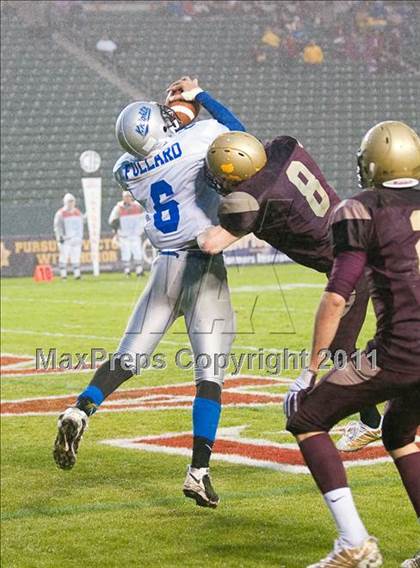 Thumbnail 2 in Brookside Christian vs. Bishop's (CIF State D4 Final) photogallery.