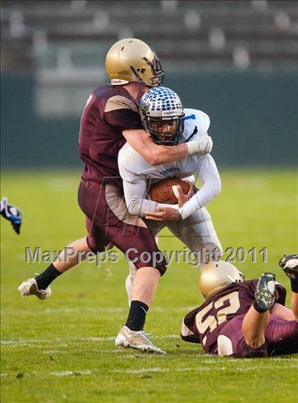 Thumbnail 2 in Brookside Christian vs. Bishop's (CIF State D4 Final) photogallery.
