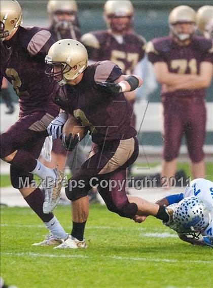 Thumbnail 3 in Brookside Christian vs. Bishop's (CIF State D4 Final) photogallery.