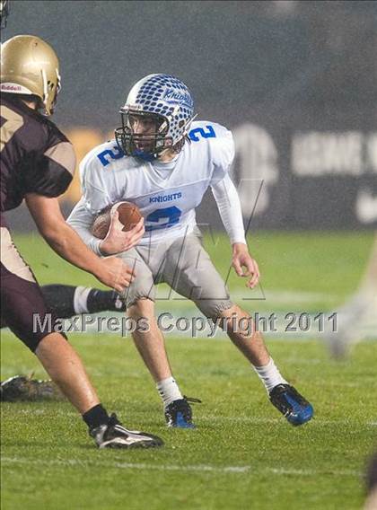 Thumbnail 3 in Brookside Christian vs. Bishop's (CIF State D4 Final) photogallery.
