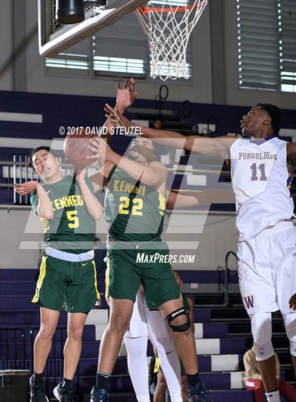Thumbnail 2 in Kennedy vs. Washington (St. Hope Elite Classic) photogallery.