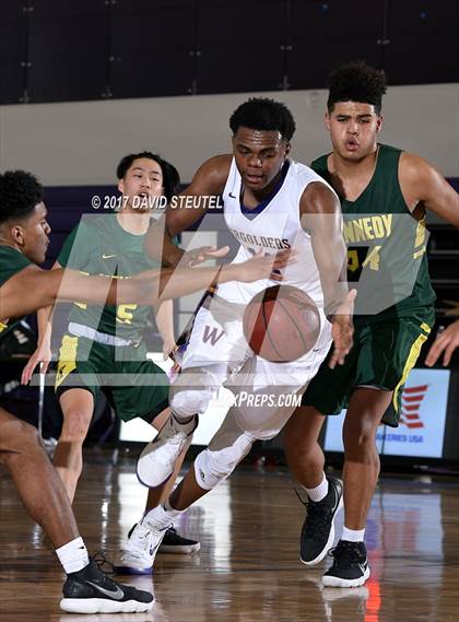 Thumbnail 2 in Kennedy vs. Washington (St. Hope Elite Classic) photogallery.
