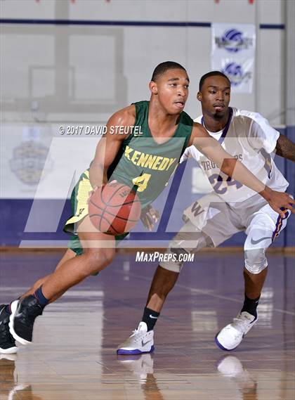 Thumbnail 2 in Kennedy vs. Washington (St. Hope Elite Classic) photogallery.