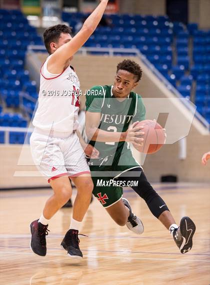 Thumbnail 1 in Stevens vs. Strake Jesuit (NISD/NEISD Tournament) photogallery.