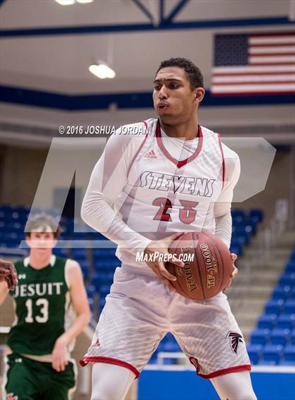 Thumbnail 3 in Stevens vs. Strake Jesuit (NISD/NEISD Tournament) photogallery.