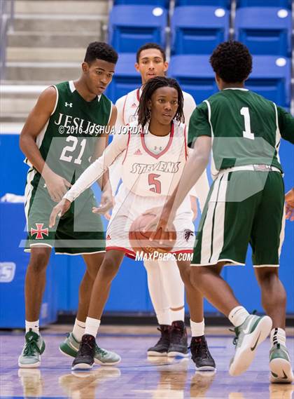 Thumbnail 2 in Stevens vs. Strake Jesuit (NISD/NEISD Tournament) photogallery.