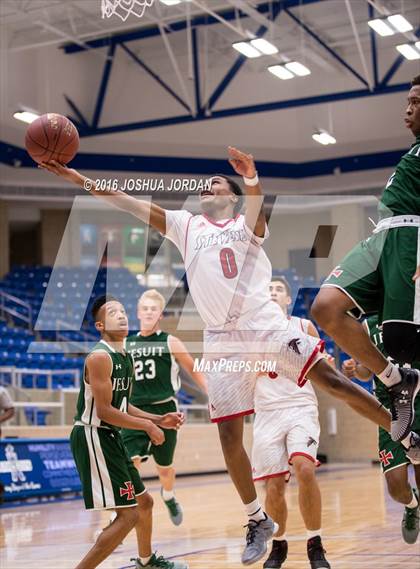 Thumbnail 1 in Stevens vs. Strake Jesuit (NISD/NEISD Tournament) photogallery.