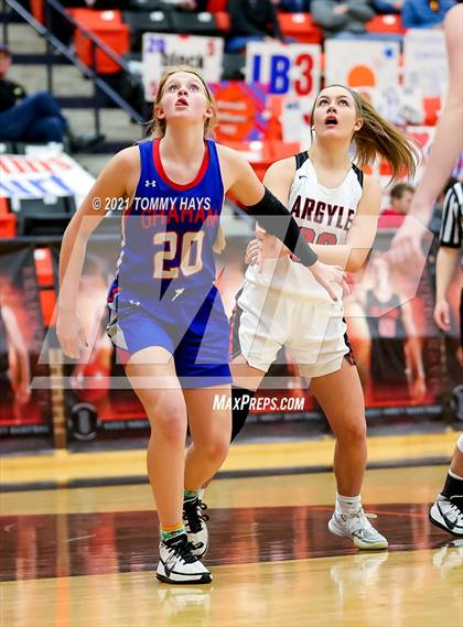 Thumbnail 1 in Argyle vs. Graham (UIL 4A Area Playoff) photogallery.