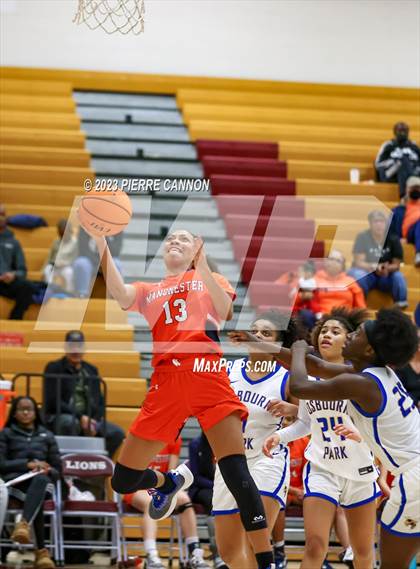 Thumbnail 1 in Manchester @ Osbourn Park (VHSL Class 6 Quarterfinal) photogallery.