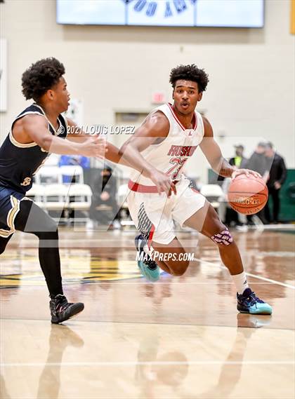 Thumbnail 2 in Centennial vs. St. John Bosco (The Classic at Damien) Tournament photogallery.