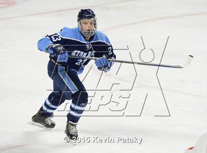 Thumbnail 2 in Seton Hall Prep vs. Bergen Catholic (Notre Dame New Year's Invitational Consolation) photogallery.