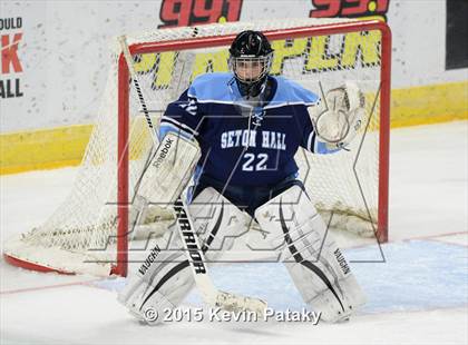 Thumbnail 2 in Seton Hall Prep vs. Bergen Catholic (Notre Dame New Year's Invitational Consolation) photogallery.