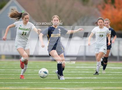 Thumbnail 1 in Bellevue vs Roosevelt (WIAA 3A Semifinal) photogallery.