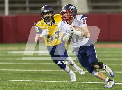 Thumbnail 1 in Shoreham-Wading River vs. Cold Spring Harbor (Long Island Class IV Championship) photogallery.