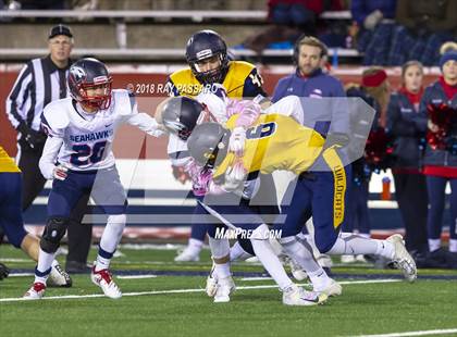 Thumbnail 3 in Shoreham-Wading River vs. Cold Spring Harbor (Long Island Class IV Championship) photogallery.