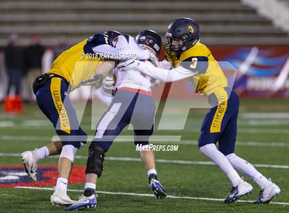 Thumbnail 3 in Shoreham-Wading River vs. Cold Spring Harbor (Long Island Class IV Championship) photogallery.