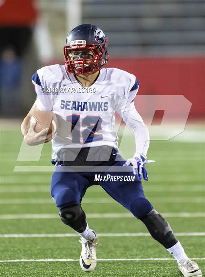 Thumbnail 3 in Shoreham-Wading River vs. Cold Spring Harbor (Long Island Class IV Championship) photogallery.