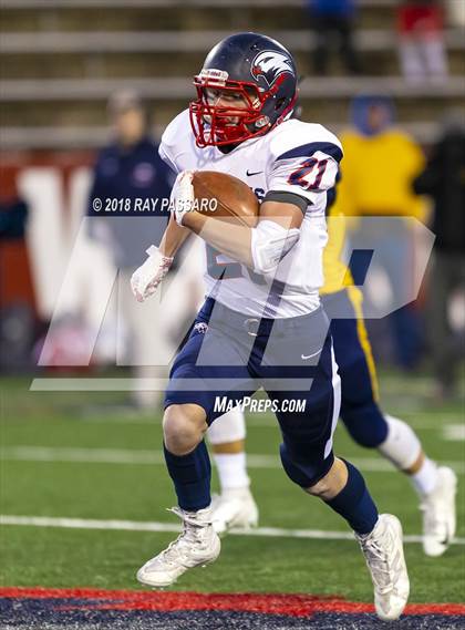 Thumbnail 1 in Shoreham-Wading River vs. Cold Spring Harbor (Long Island Class IV Championship) photogallery.