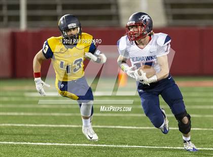 Thumbnail 1 in Shoreham-Wading River vs. Cold Spring Harbor (Long Island Class IV Championship) photogallery.