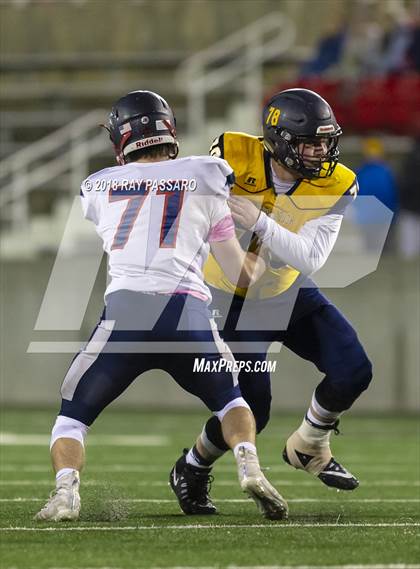 Thumbnail 1 in Shoreham-Wading River vs. Cold Spring Harbor (Long Island Class IV Championship) photogallery.
