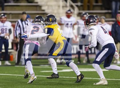 Thumbnail 1 in Shoreham-Wading River vs. Cold Spring Harbor (Long Island Class IV Championship) photogallery.